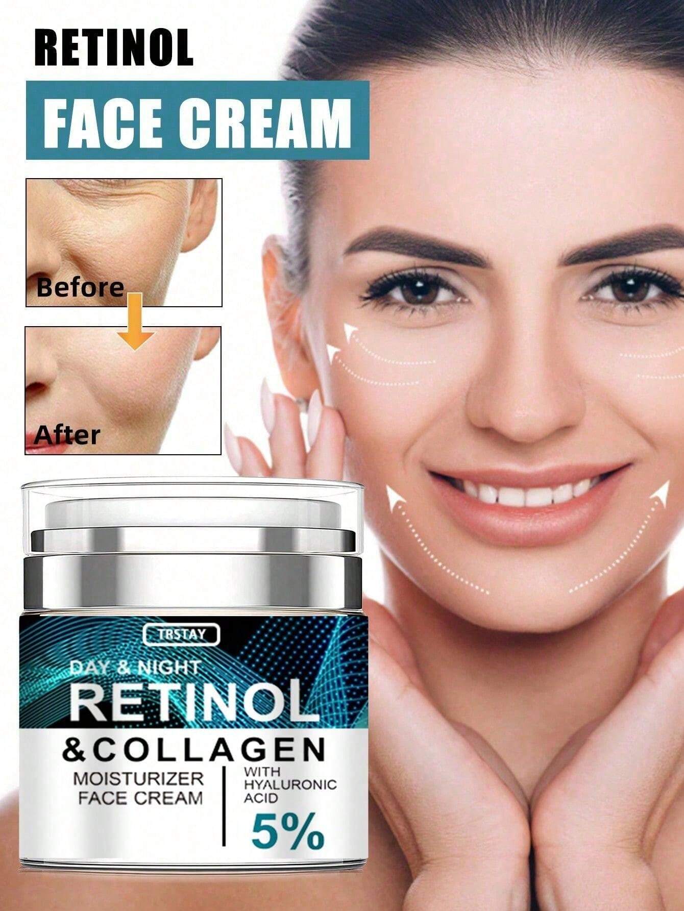 Retinol collagen moisturizing face cream