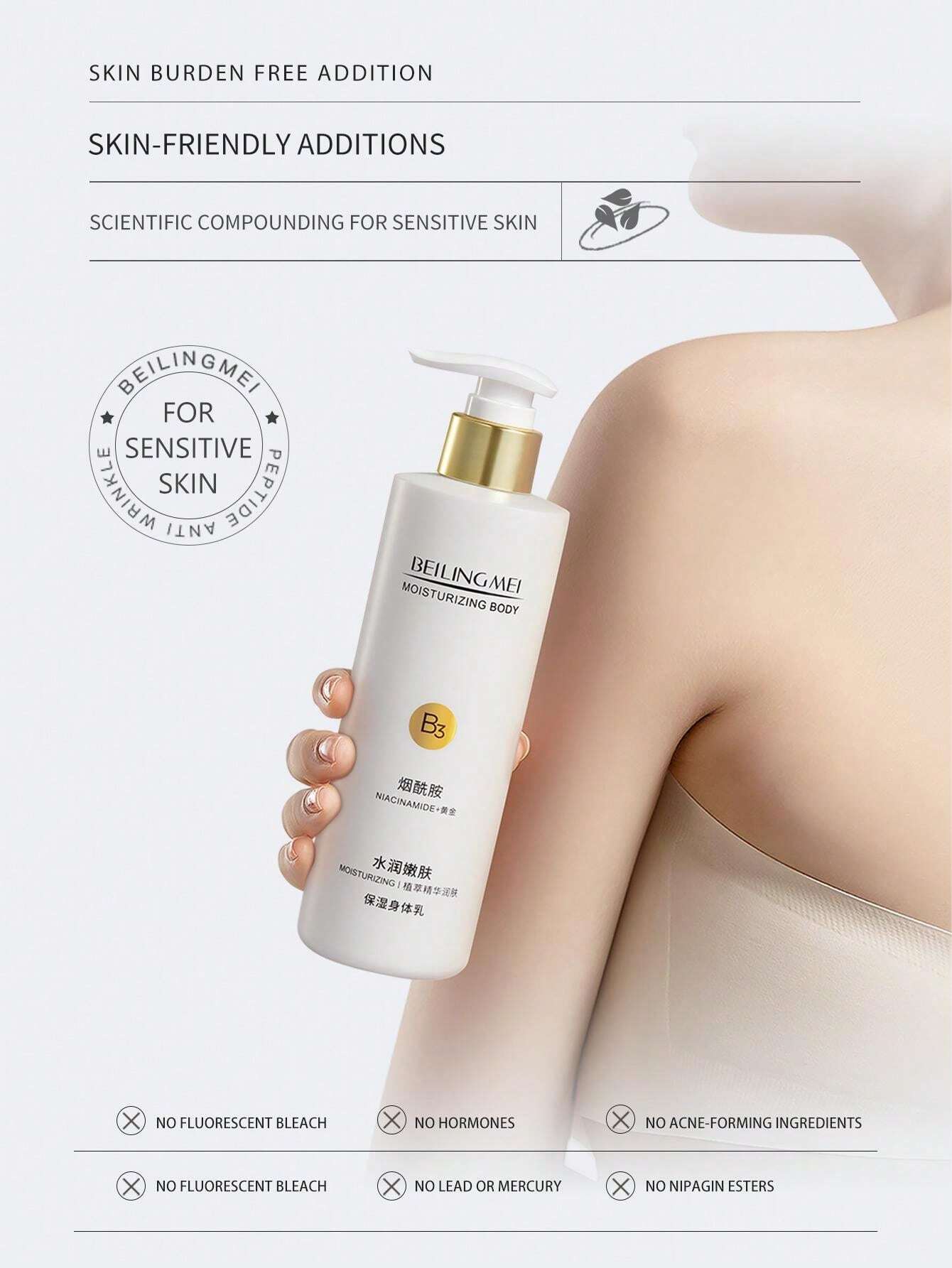 Gold Niacinamide Essence Body Lotion