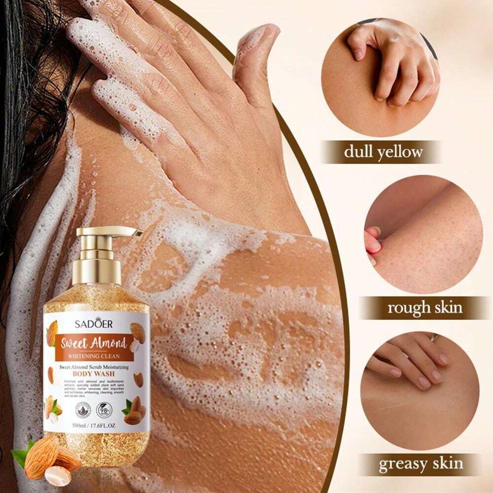 Sweet Almond Frosted Moisturizing Bath Gel