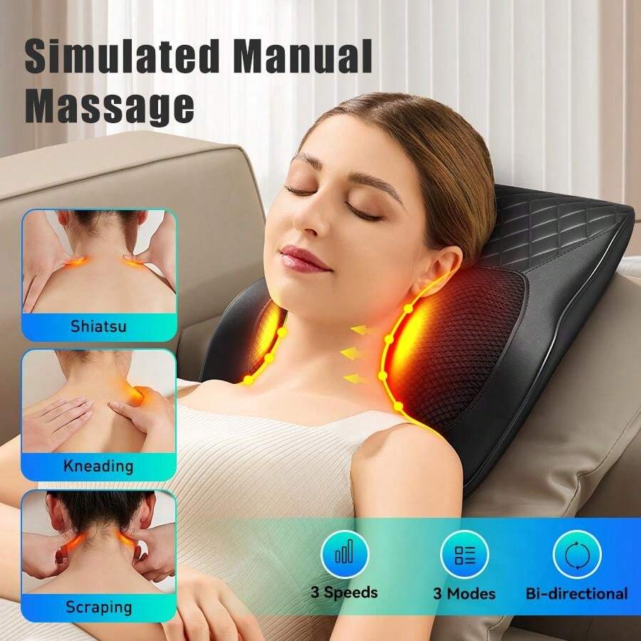 3D Kneading Back And Neck Massager