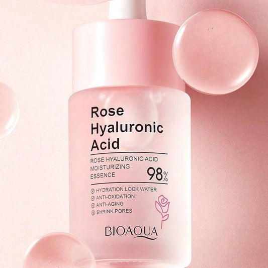 Rose Essence Toning Lotion Hyaluronic Acid Essence Moisturizing Brightening Liquid